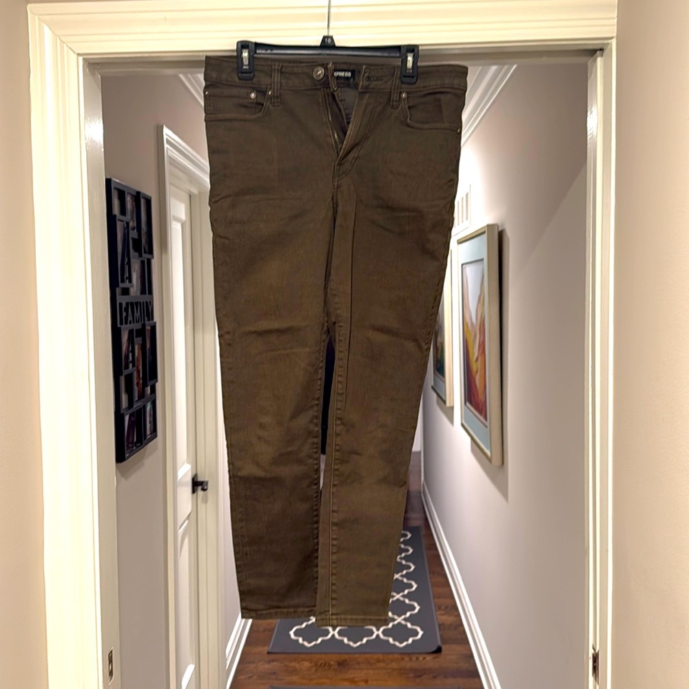Like New Express dark green jeans!